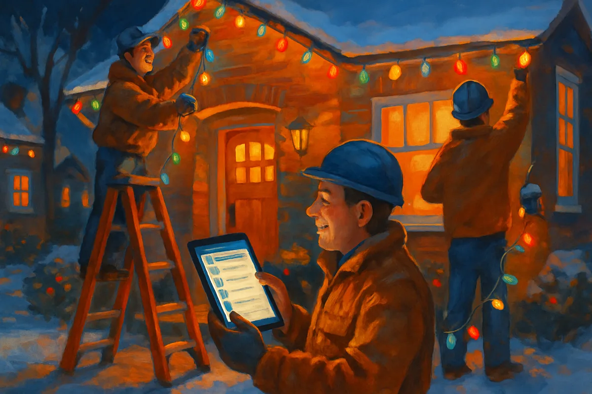 Holiday Lighting Marketing: How to Fill Your Season Before It Starts