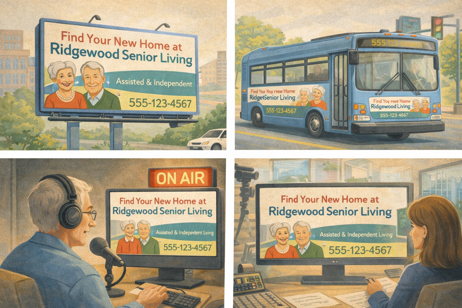 Traditional Advertising for Senior Living: What Works Offline