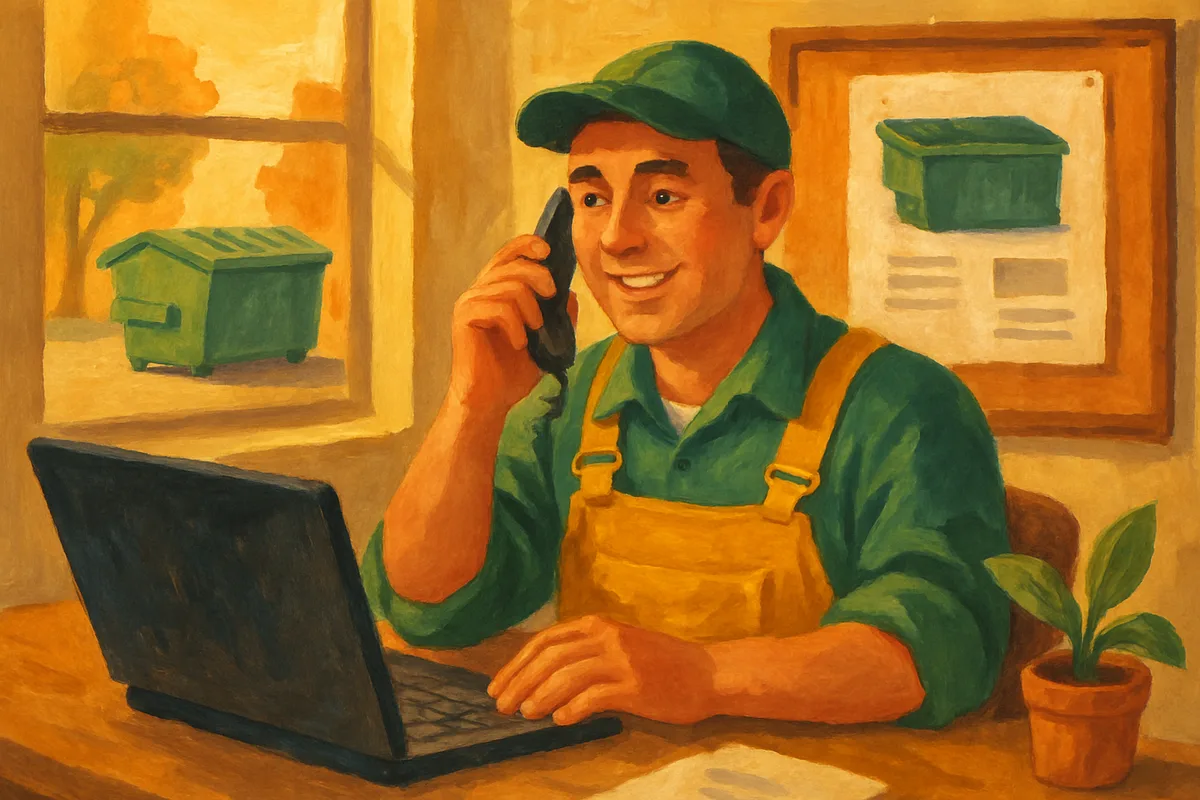 Dumpster Rental Marketing: How to Win Local Search and Get Called First