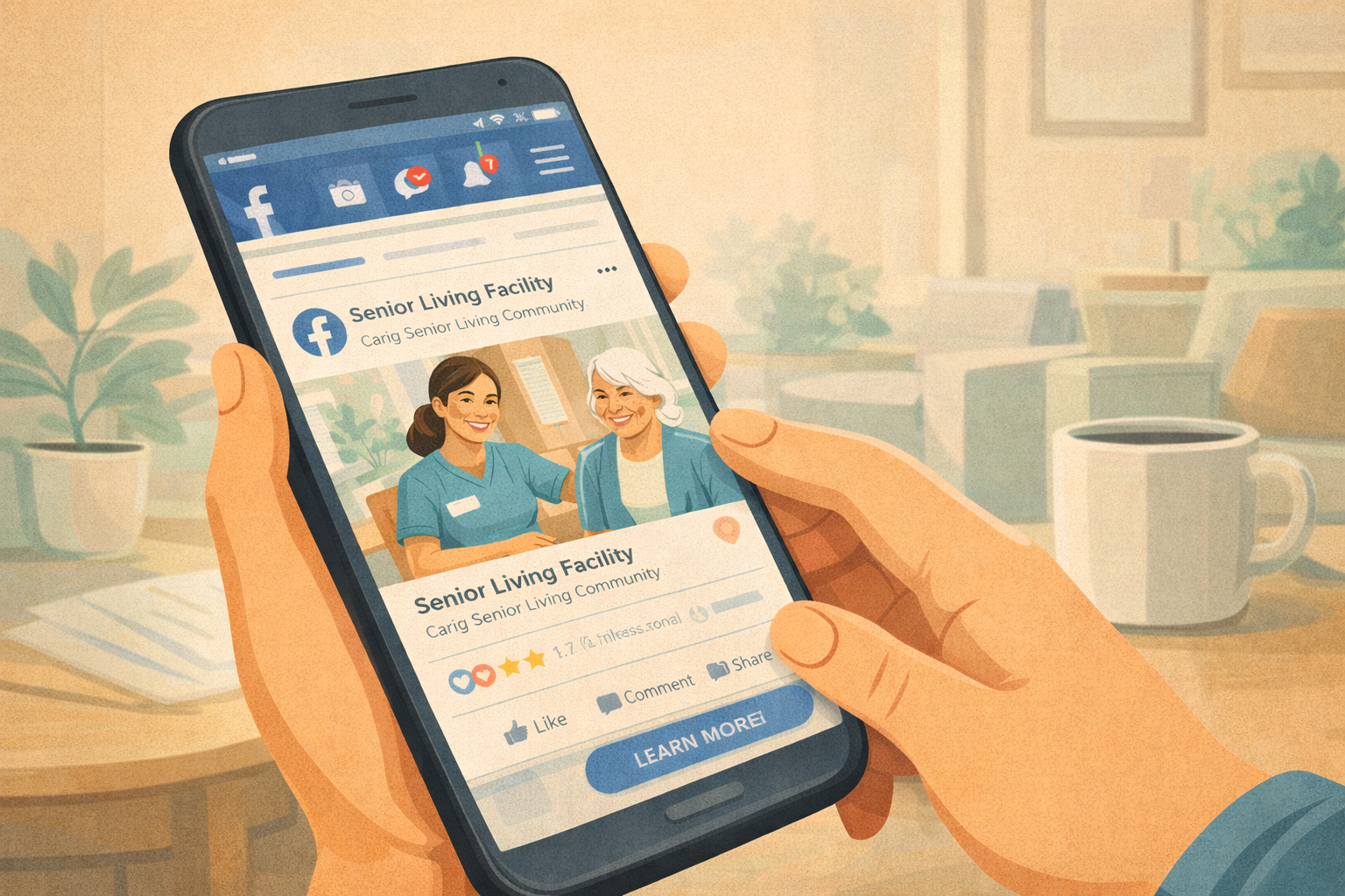 Facebook and Instagram Ads for Senior Living Communities